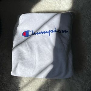 White Champion Hoodie